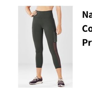Fabletics high waisted capri leggings
